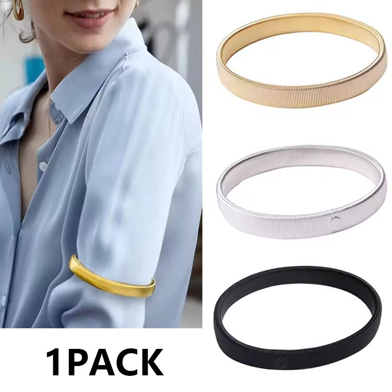 Men Accessories Wedding - Fermamano Elastico Regolabile per Camicia, Eleganti