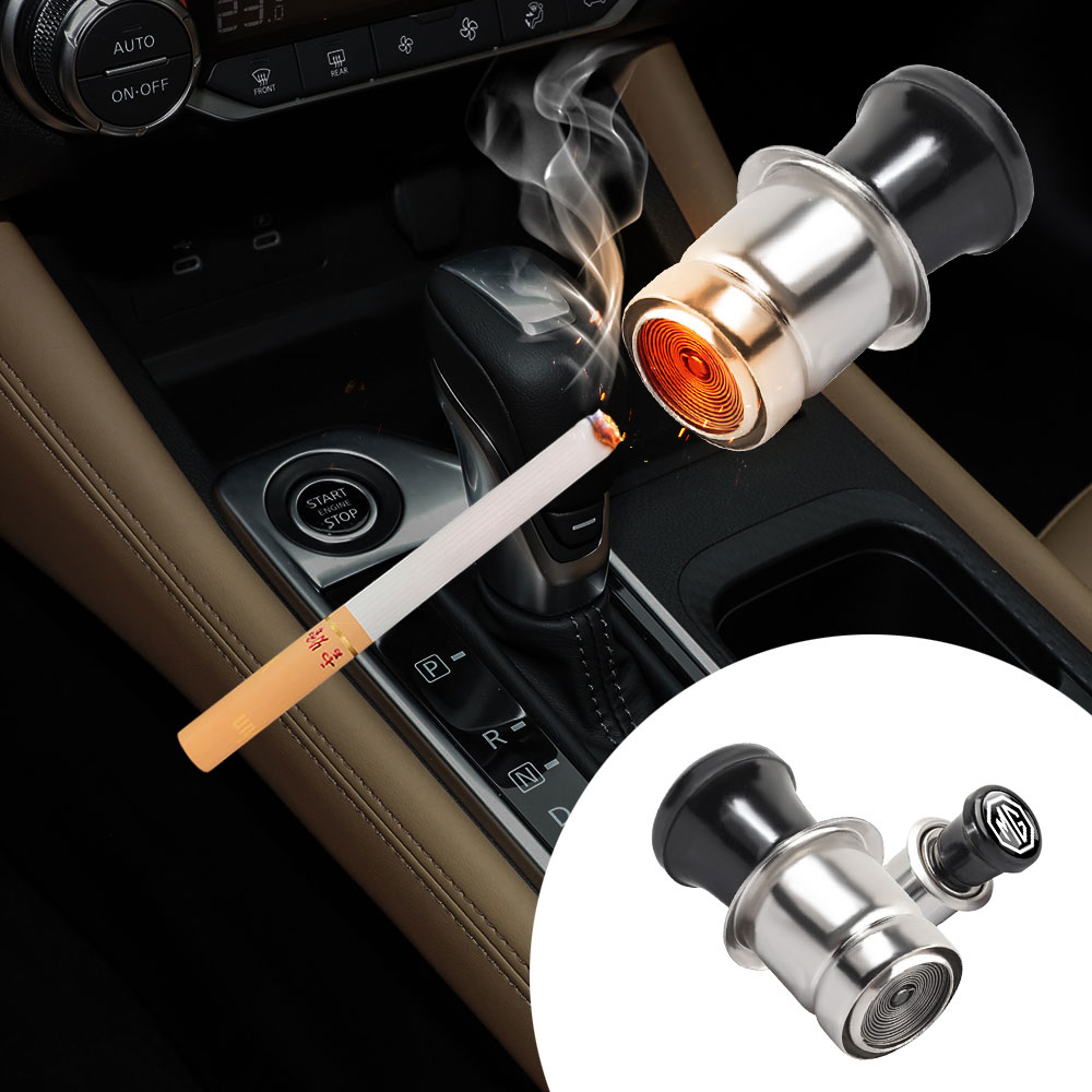 Lighter Windproof - Metallo Auto Accendisigari Antivento Senza Fiamma