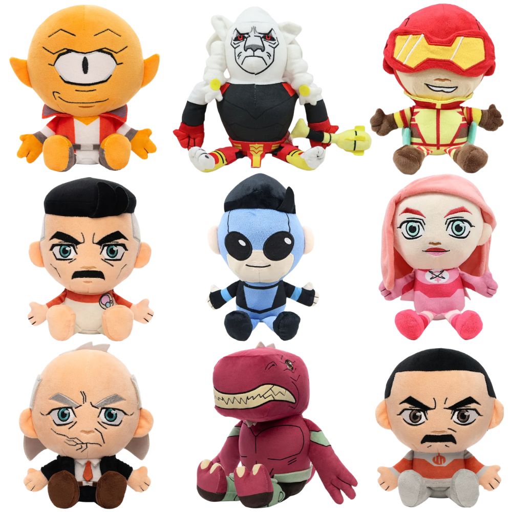 Men Accessories Gift Set - Peluche Invincibile Cartoon Omni Man Eve