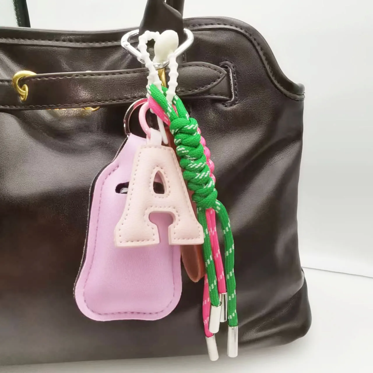 Men'S Accessories Coach - Ita Bag Accessori Bag Charms Lettera