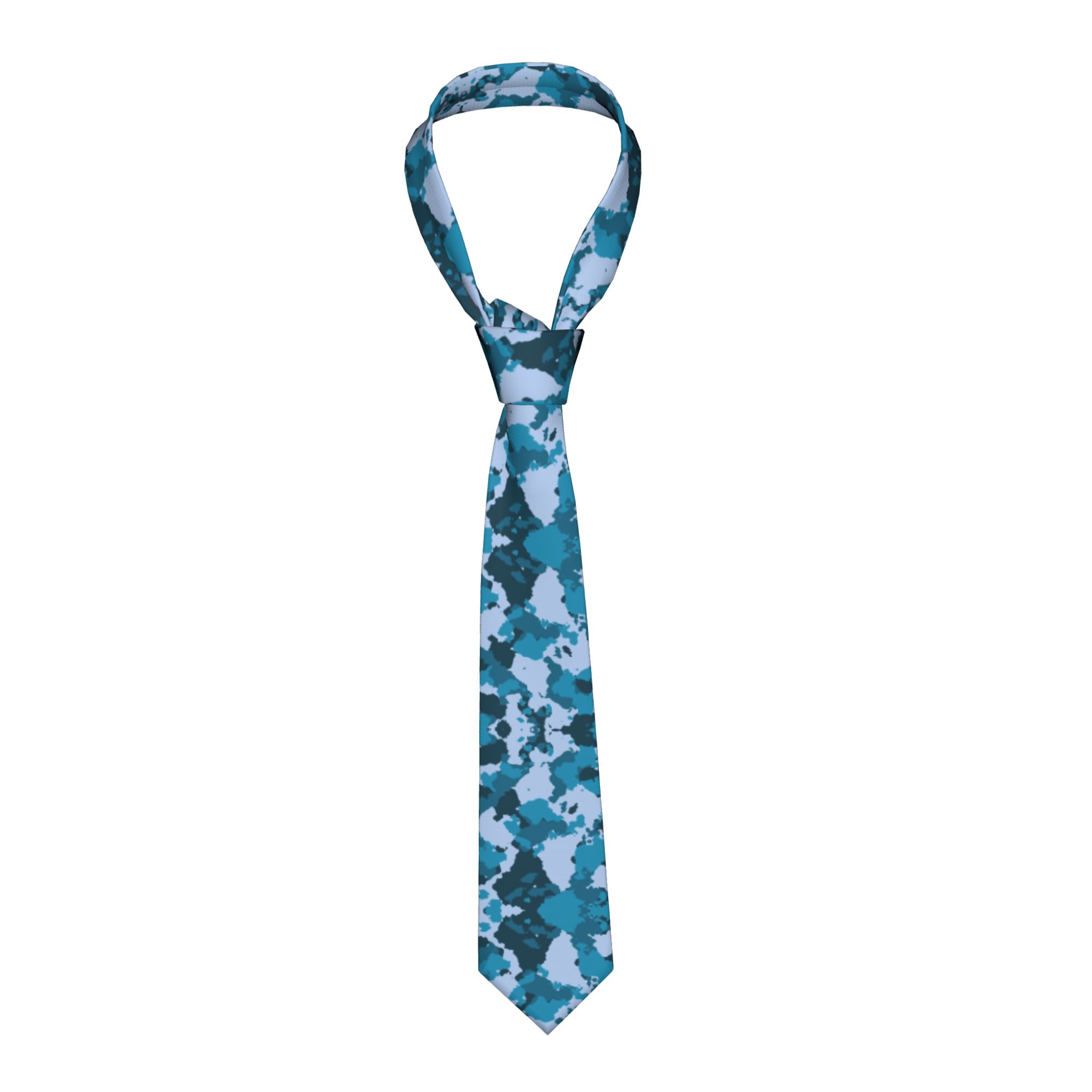 Men Accessories Wedding - Cravatte da Uomo Mimetiche Sottili in