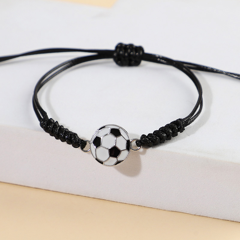 Men Accessories For Wrist - Braccialetto da Calcio Intrecciato a Mano