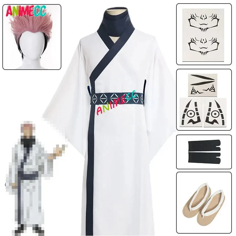 Men'S Kimono Accessories - ANIMECC in Magazzino S-2XL Ryomen Sukuna