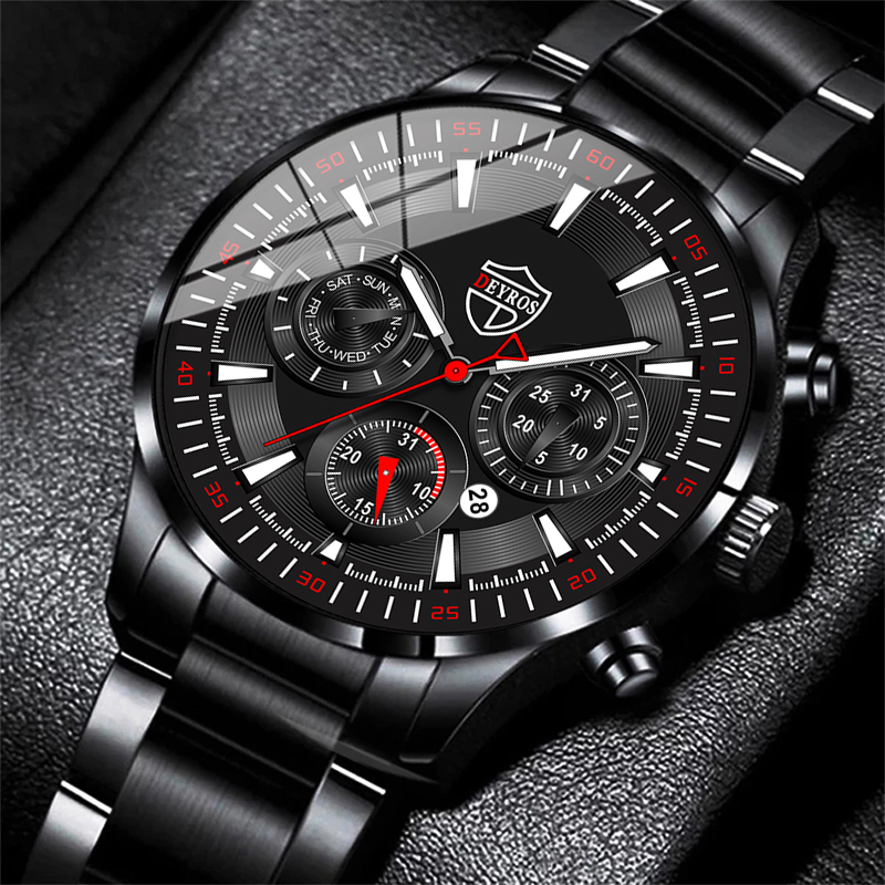 Men Accessories For Wrist - Orologi da uomo alla moda Set