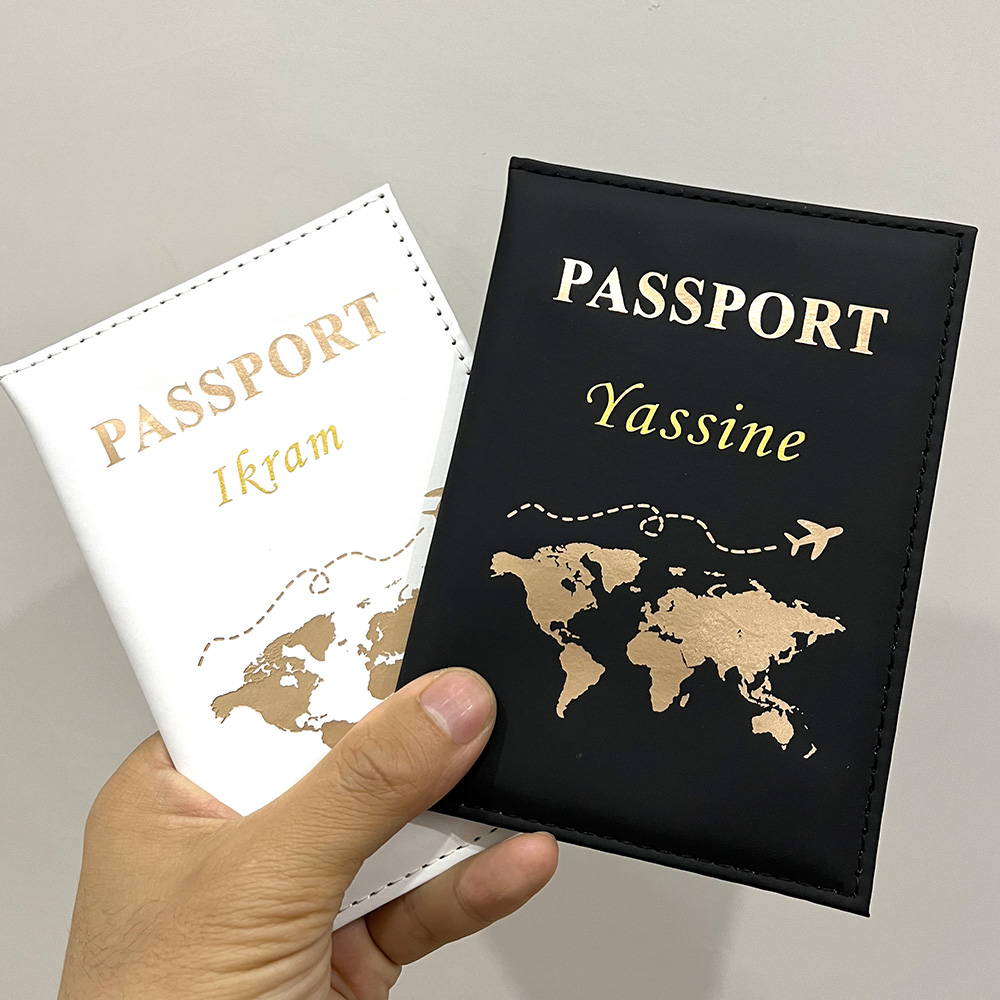 Men Accessories Wedding - Nuovo simpatico copertina per passaporto personalizzata