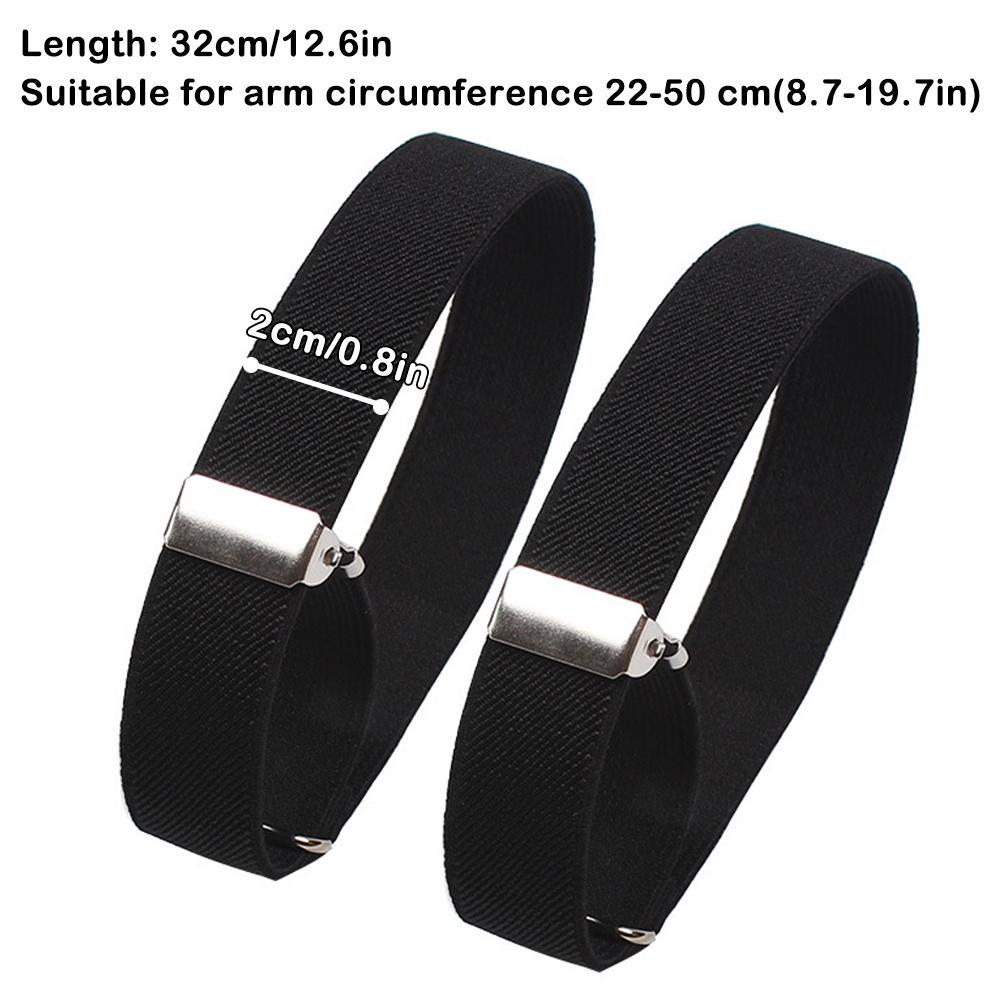 Men Accessories Wedding - 2 Pezzi Fascette Elastiche Regolabili per