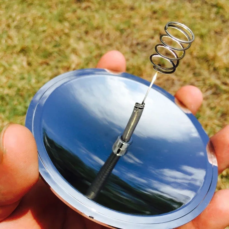 Lighter Windproof - 1PC accendino solare esterno campeggio sopravvivenza