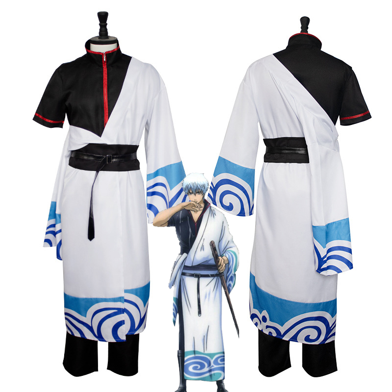 Men'S Kimono Accessories - Anime Gintama Costume Cosplay Sakata Gintoki
