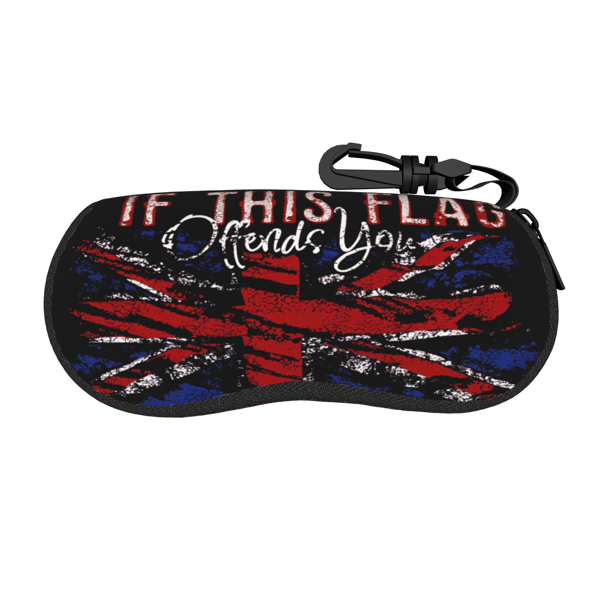 Men'S Accessories Uk - Custodia per occhiali con bandiera britannica