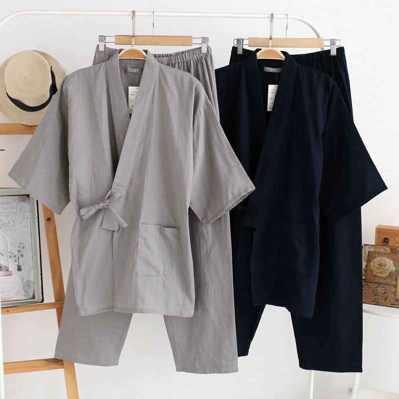 Men'S Kimono Accessories - Pantaloni cardigan kimono stile giapponese 2