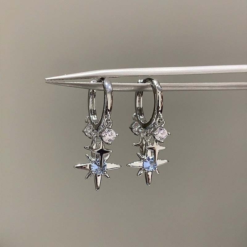 Men'S Accessories Jewelry Sale - Nuovi orecchini pendenti con nappa stella