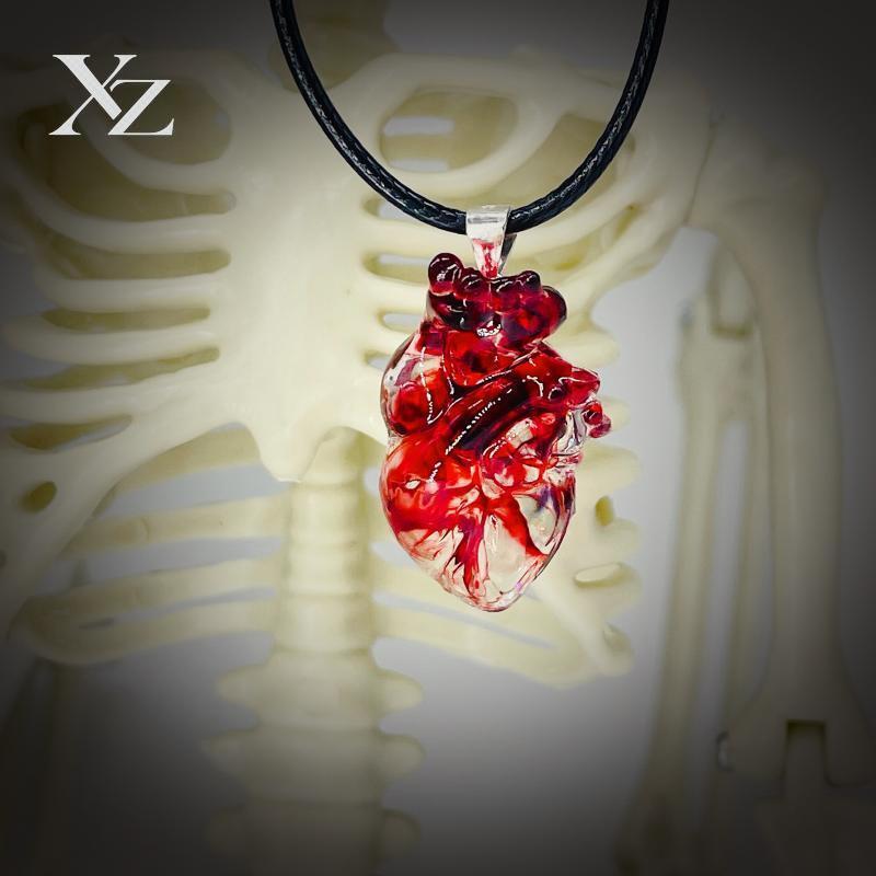 Men'S Accessories Jewelry Sale - Collana con Pendente a Cuore Gotico