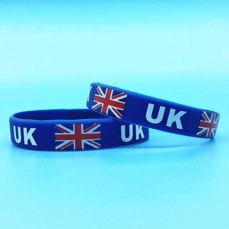 Men'S Accessories Uk - 2 pezzi Bracciale con bandiera britannica