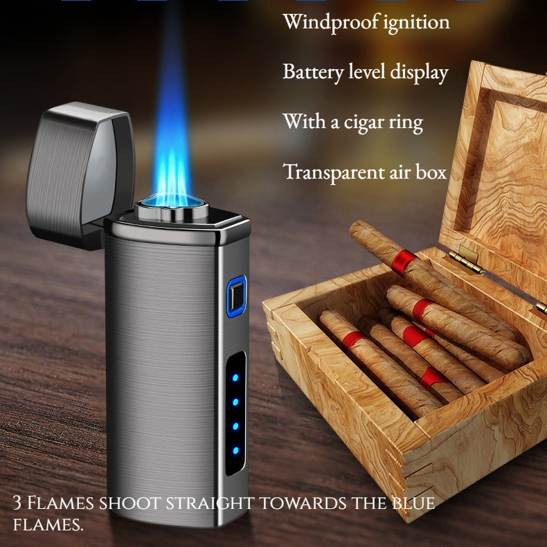 Accendino Integrato Gas ed Ele - Lighter Windproof recensione e prezzo