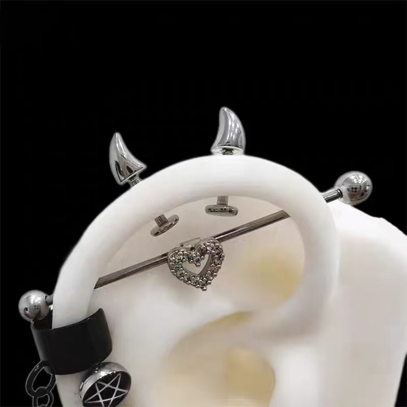 Orecchino piercing a forma di  - Men'S Accessories Jewelry Sale recensione e prezzo