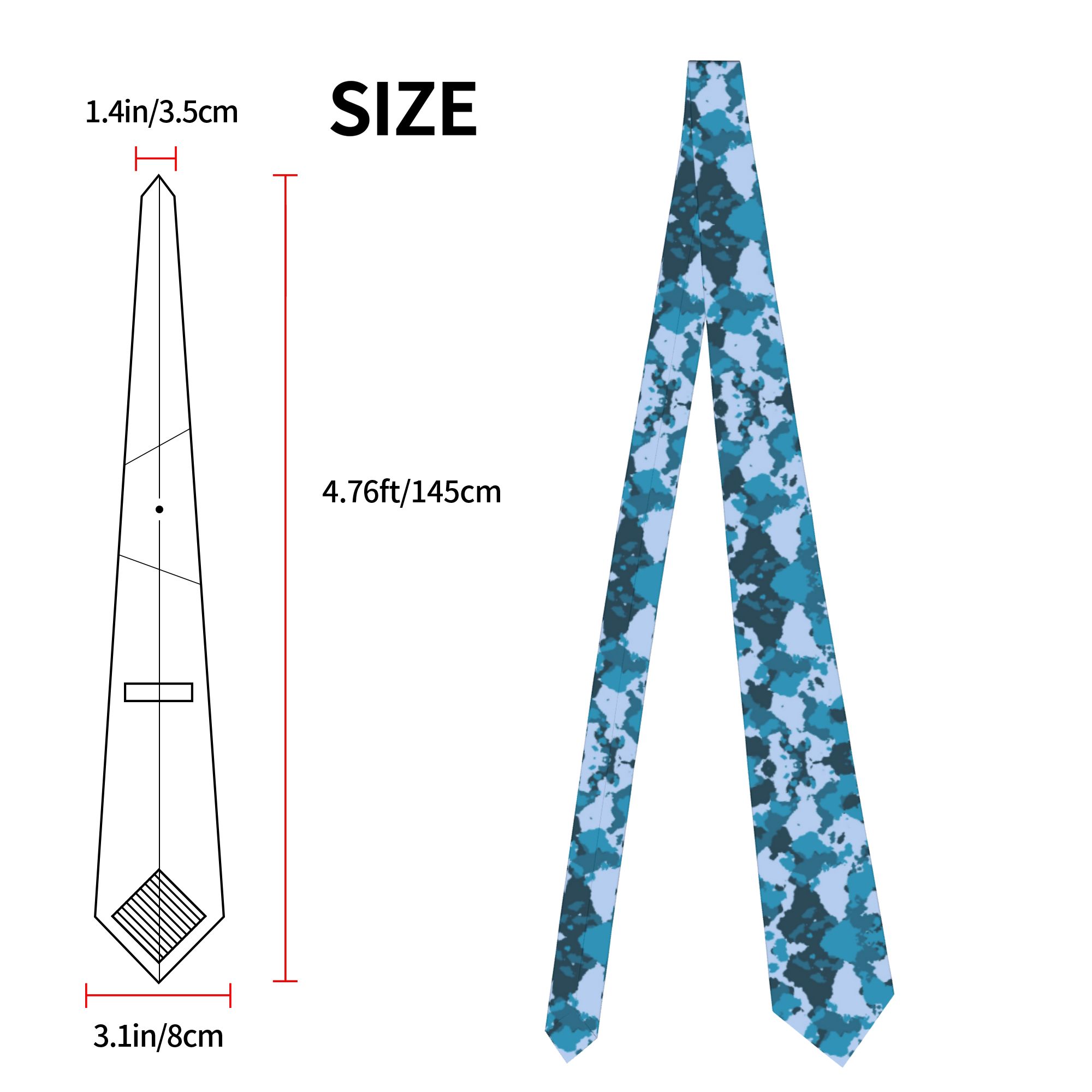 Cravatte da Uomo Mimetiche Sot - Men Accessories Wedding recensione e prezzo