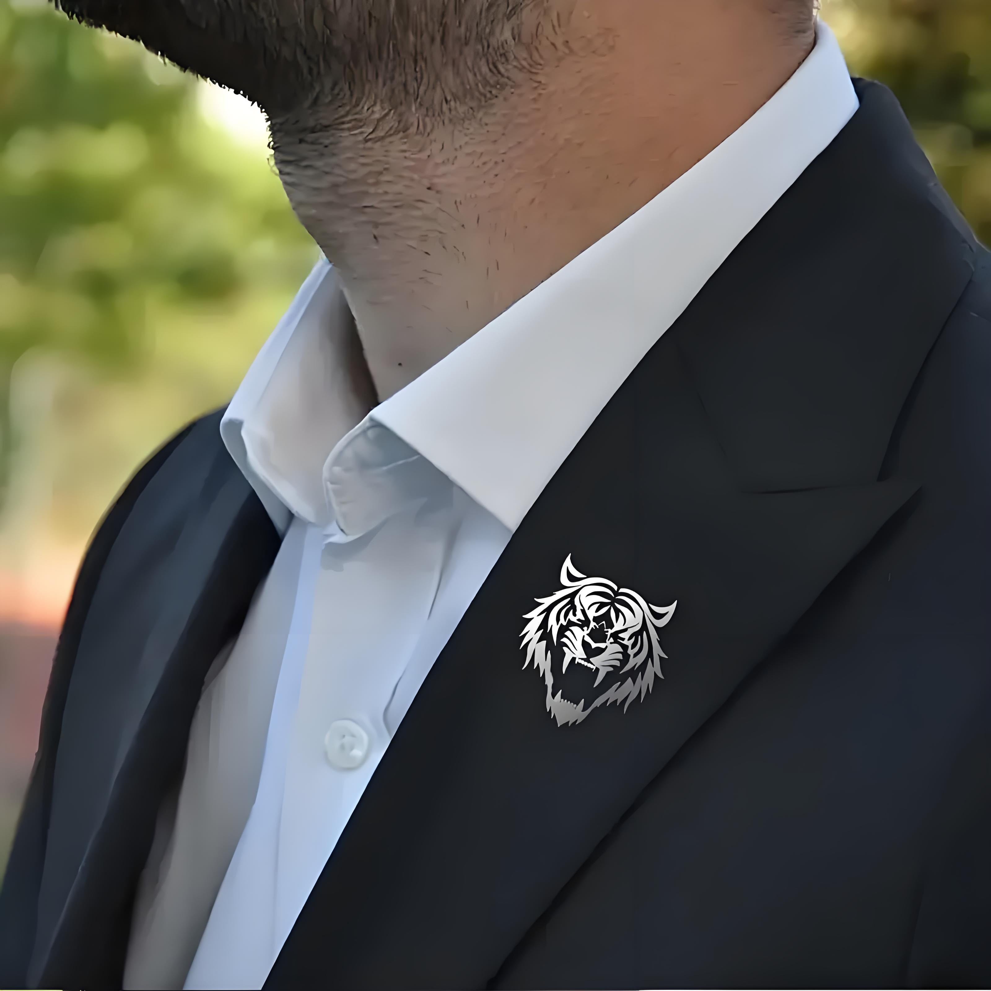 Spilla da uomo con testa di ti - Men Accessories Gift Set recensione e prezzo