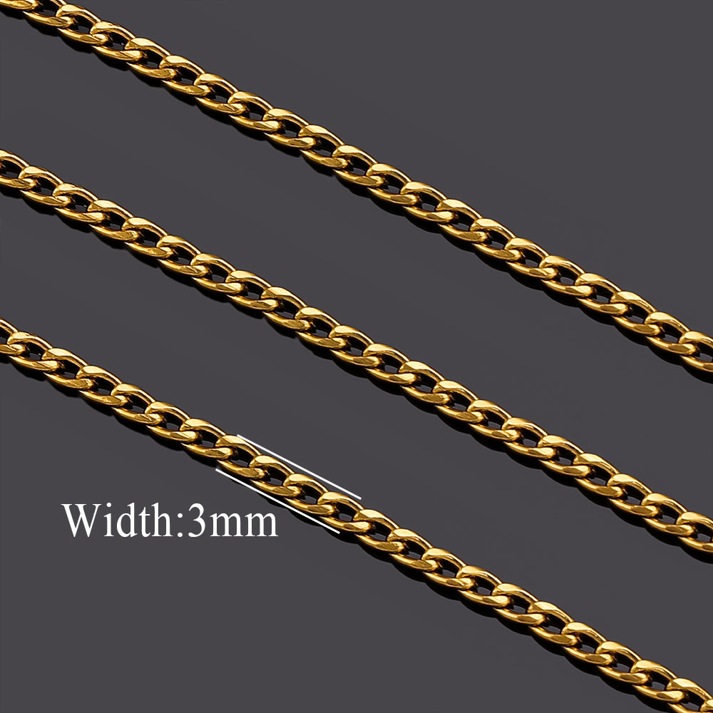 Catene Lunghe a Croce in Accia - Men'S Accessories Chain recensione e prezzo