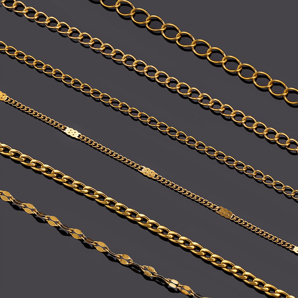 Catene Lunghe a Croce in Accia - Men'S Accessories Chain recensione e prezzo
