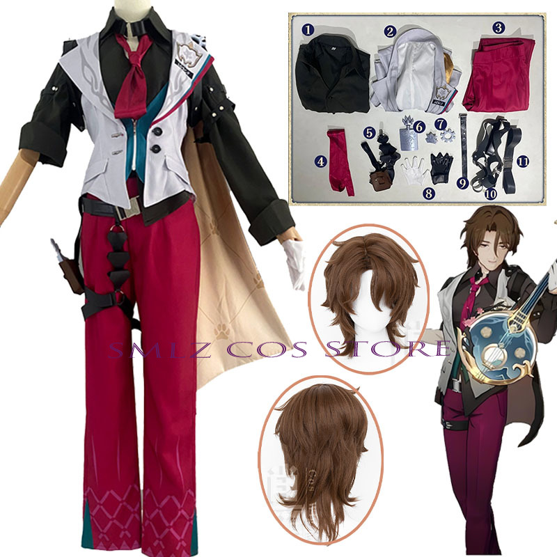 Gallagher Cosplay Honkai Star  - Men'S Accessories With Suits recensione e prezzo