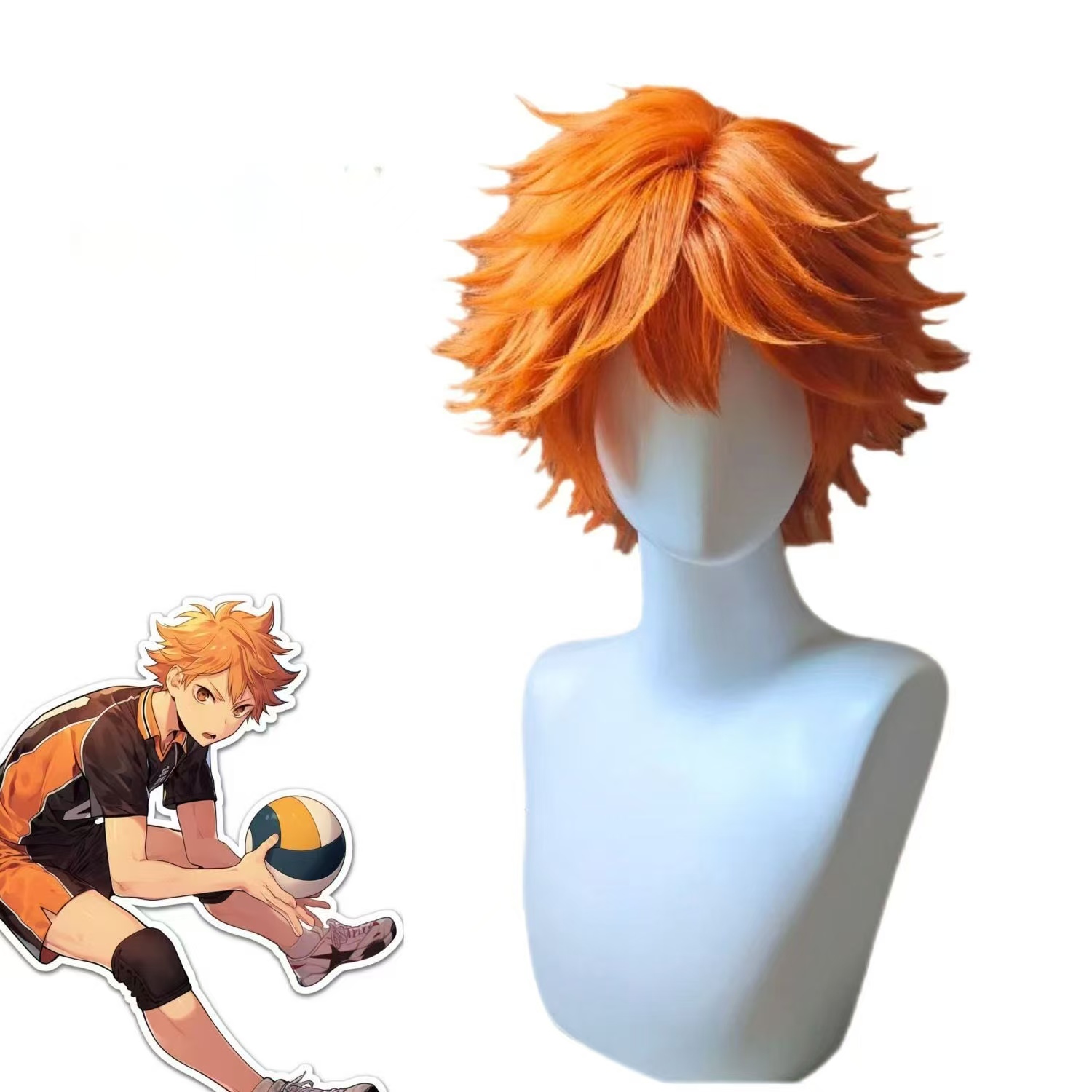 Parrucca Cosplay di Hinata Sho - Men'S Volleyball Accessories recensione e prezzo