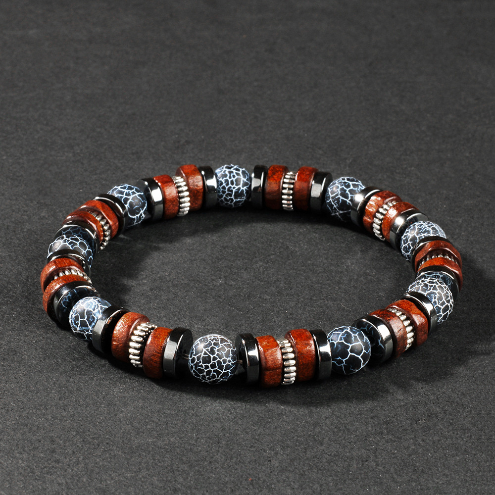Bracciale da uomo in agata nat - Men'S Accessories Jewelry Sale recensione e prezzo