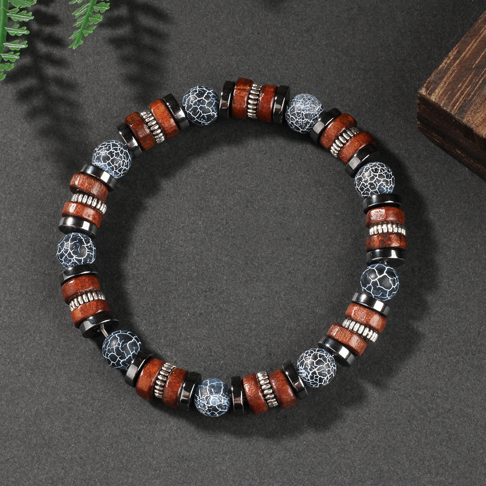 Bracciale da uomo in agata nat - Men'S Accessories Jewelry Sale recensione e prezzo