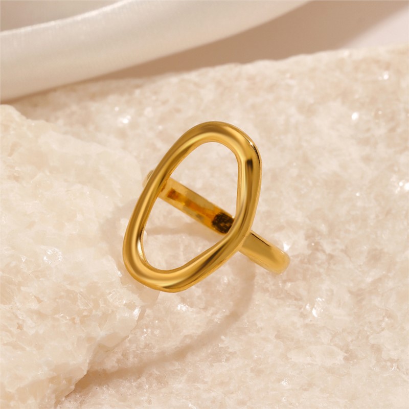 ANENJERY Anello aperto ovale c - Men'S Accessories Jewelry Sale recensione e prezzo