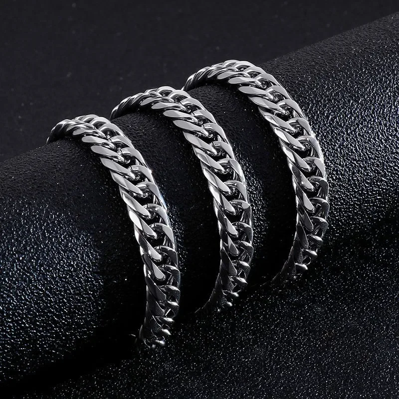 Collana a catena cubana in arg - Men Accessories Singapore recensione e prezzo