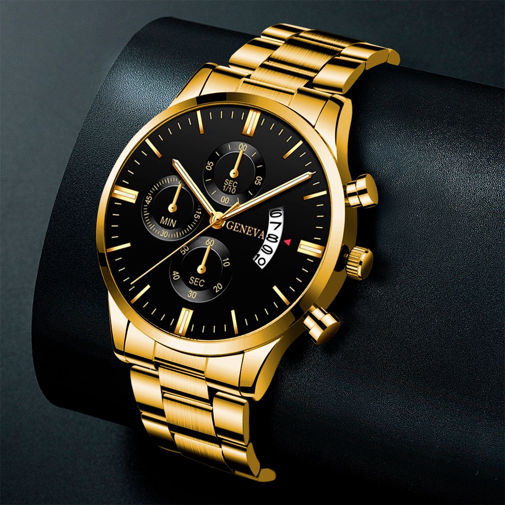 2023 moda uomo oro orologio in - Men Accessories For Wrist recensione e prezzo